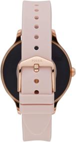 img 2 attached to 📱 Fossil Women's Gen 5E 42mm Stainless Steel Touchscreen Smartwatch with Speaker, Heart Rate Monitor, Contactless Payments, and Smartphone Notifications