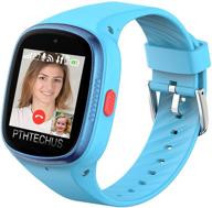 📱 pthtechus 4g watch phone for children - smart watch with wifi, dial, voice messages & video calls, gps location, school mode, sos function, camera, pedometer logo