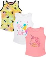 👚 dreamstar girls' sleeveless tank top - trendy girls' clothing logo