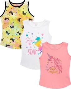 img 4 attached to 👚 Dreamstar Girls' Sleeveless Tank Top - Trendy Girls' Clothing