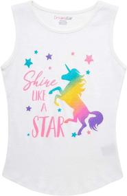 img 1 attached to 👚 Dreamstar Girls' Sleeveless Tank Top - Trendy Girls' Clothing