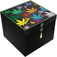 🎁 convenient ez gift box leaves kabiss 10x10x8 – quick assembly, eco-friendly, made in usa logo