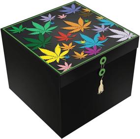 img 4 attached to 🎁 Convenient EZ Gift Box Leaves Kabiss 10x10x8 – Quick Assembly, Eco-Friendly, Made in USA