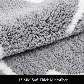 img 2 attached to HEBE Microfiber Absorbent Bathroom Washable