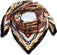 womens satin square scarves headscarf women's accessories logo