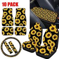 kinbelle sunflower accessories steering universal logo