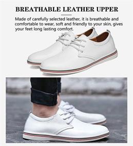 img 3 attached to 👞 Genuine Leather Loafer Fashion: The Ultimate Men's Driving Shoes in Loafers & Slip-Ons