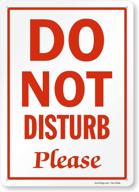 smartsign plastic legend disturb please logo