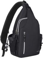 mosiso double daypack shoulder backpack: optimal for all-day use logo