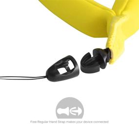 img 2 attached to Ultimate Waterproof Camera Float: Luxebell Universal Foam Floating Wrist Strap for GoPro, Nikon, Olympus, Canon, Keys, Sunglasses, and Phones