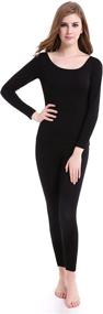 img 2 attached to Thermal Underwear Women Long Bottom Women's Clothing