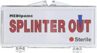 💫 splinter out remover: efficient 20 box for safe splinter extraction logo