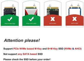 img 3 attached to Адаптер карты NGFF M.2 NVMe SSD: Обновление MacBook Air 2013-2017 и Mac Pro Retina 2013-2015