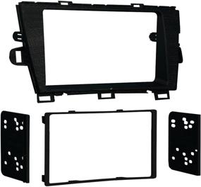 img 1 attached to 🚗 Усилите свою Toyota Prius 2010 с помощью набора Metra 95-8226B для панели приборов: двойной DIN (черный)