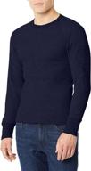 👕 indera men's traditional long johns thermal underwear top: ultimate warmth and comfort logo