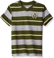 orange sleeve stripe v neck akademiks boys' clothing 1 in tops, tees & shirts logo