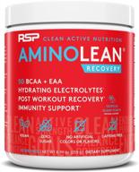 🍹 rsp aminolean recovery - post workout bcaas amino acids supplement with electrolytes, bcaas and eaas for hydration boost, immunity support - tropical punch flavor, vegan-friendly - muscle recovery drink logo
