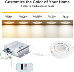 img 2 attached to Recessed Recessed Warranty Adjustable Spotlight Industrial Electrical