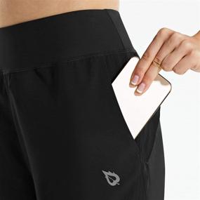 img 1 attached to 🩳 BALEAF Women's Quick Dry Boardshorts with Knit Waistband, 8 Inch Length, Pockets, UPF 50+ Protection