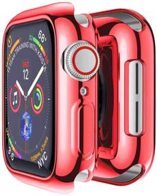 img 1 attached to HANKN Case Compatible With Apple Watch Series 6 5 4 SE 40Mm