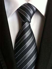 img 2 attached to 👔 Welen Classic Necktie: Exquisite JACQUARD Woven Men's Accessories for Ties, Cummerbunds & Pocket Squares