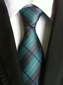 img 3 attached to 👔 Welen Classic Necktie: Exquisite JACQUARD Woven Men's Accessories for Ties, Cummerbunds & Pocket Squares
