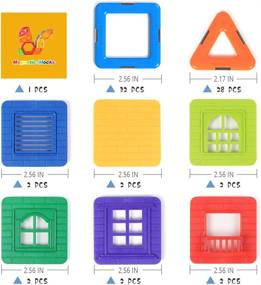 img 2 attached to KIDCHEER Magnetic Building Educational Stacking Novelty & Gag Toys