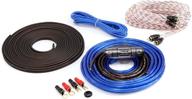 🔊 enhance your sound system with knukonceptz bassik 8 gauge complete amplifier installation amp wiring kit with rca logo