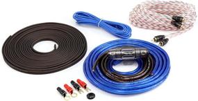 img 4 attached to 🔊 Enhance Your Sound System with KnuKonceptz Bassik 8 Gauge Complete Amplifier Installation Amp Wiring Kit with RCA