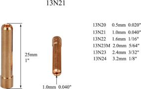 img 2 attached to Collets Alumina Assorted Welding Consumables