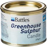 battles greenhouse sulpur candle 225 logo