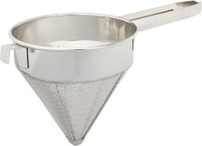 img 2 attached to Winco China Cap Strainer: 8-Inch Diameter with Fine Mesh for Efficient Filtering