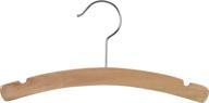 👶 the great american hanger company 10 natural kids clothes hanger: organize your little one's wardrobe in style! logo