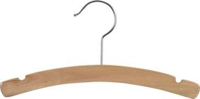 img 3 attached to 👶 The Great American Hanger Company 10 Natural Kids Clothes Hanger: Organize Your Little One's Wardrobe in Style!