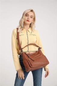 img 3 attached to 👜 Регулируемые сумки через плечо с большой вместимостью, кошельки и кошельки для путешествий для женщин