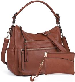 img 4 attached to 👜 Регулируемые сумки через плечо с большой вместимостью, кошельки и кошельки для путешествий для женщин