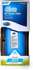 img 2 attached to Camco EVO Premium RV & Marine Water Filter: The Ultimate Solution for Eliminating Bad Taste, Odor, Sediment, Bacteria, Chlorine and More (40631, White)