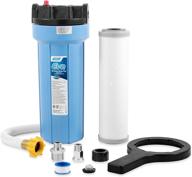 camco evo premium rv & marine water filter: the ultimate solution for eliminating bad taste, odor, sediment, bacteria, chlorine and more (40631, white) logo