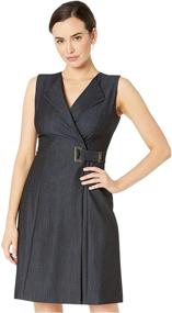 img 4 attached to Calvin Klein Womens Sleeveless Hardware Women's Clothing