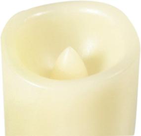 img 1 attached to 🕯️ Candle Choice 12 Pack Flameless LED Tea Light Candles with Timer for Thanksgiving, Wedding, Birthday, Baby Party, Christmas, Halloween Decorations - 1.5x2.0" Votive Candles