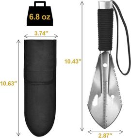 img 3 attached to 🎒 Yeacool Backpacking Shovel: Lightweight Multitool for Camping, Gardening, and Outdoor Activities