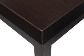 img 2 attached to 🪑 OFM 70002 Modern Side Table: Stylish 16" Espresso Accent Piece