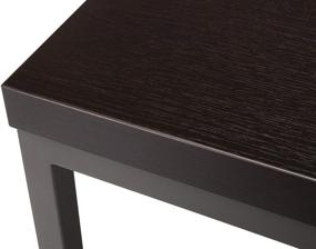 img 3 attached to 🪑 OFM 70002 Modern Side Table: Stylish 16" Espresso Accent Piece