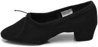 👠 dkzsyim women's closed toe ballroom dance shoes for latin performance and practice, model 101 logo