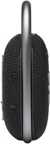 img 1 attached to JBL Clip 4: Black Portable Bluetooth Speaker with Waterproof and Dustproof Features and Built-in Battery