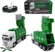 roaming the streets: rc toy garbage truck for boys unleashed! logo