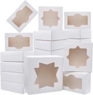 🎄 christmas cupcakes gift boxes: auto pop-up cardboard containers for food service supply & disposable equipment logo