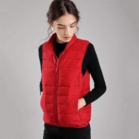 img 3 attached to ELFJOY Womens Winter Sleeveless Packable Women's Clothing