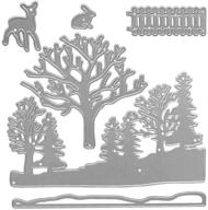cutting forest embossing stencil scrapbooking logo