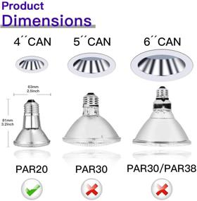 img 3 attached to 🔦 Enhanced Jaenmsa Dimmable Brightness Spotlight Replacement: Versatile Lighting Solutions